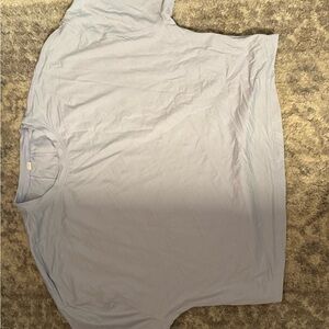 lululemon athletica Light Blue Short Sleeve Tee